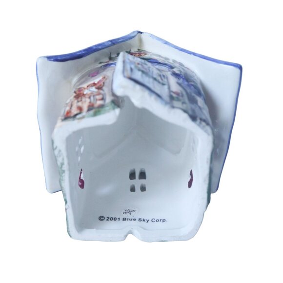 Blue Skies Heather Goldminc Blue Sky Corp Large Tealight Candle Holder Votive - Picture 6 of 6